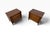 1960s Mid-Century Modern Walnut 2-Drawer Nightstands - Set of 2 - Refinished! For Sale - Image 5 of 8
