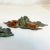 1922 Antique Boho Chic Americana Cast Iron Poinsettia Candle Holders - A Pair, Christmas For Sale - Image 6 of 11