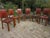 Antique Dutch Art Deco Leather Dining Chairs, 1920s, Set of 6 For Sale - Image 4 of 18