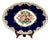 Large Renaissance Oblong Enamel Floral Platter by Maurice-Paul Chevallier for Longwy Manufactory, France, 1960s For Sale