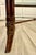 Faux Bamboo Metal Leather Coffee Table For Sale In Los Angeles - Image 6 of 16