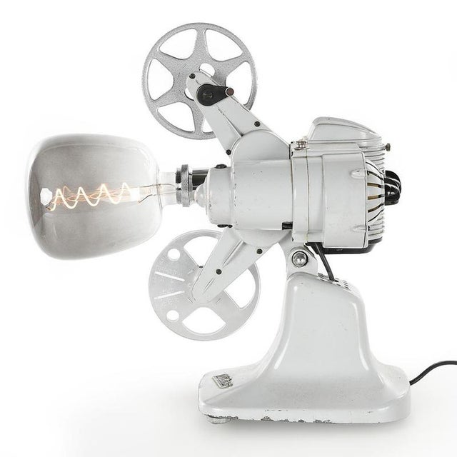 Projector Transformed Into a Light Fixture from Nilus For Sale - Image 3 of 9