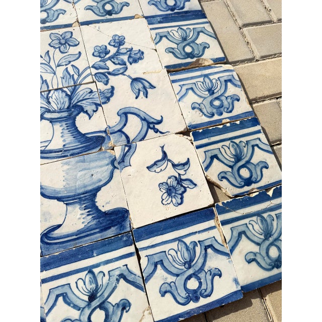 Circa: 18th Century. Country: Portugal. Material: Earthenware, Tin-glazed pottery. Item condition: Some repairs, flaws and...
