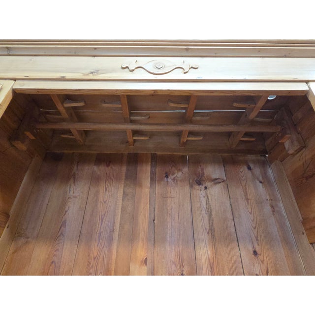 Antique European (Germany or Austria) Pine Double Door Wardrobe For Sale - Image 9 of 16