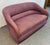 Mid 20th Century Vintage Upholstered Mid-Century Modern Sculptural Loveseat For Sale - Image 5 of 15