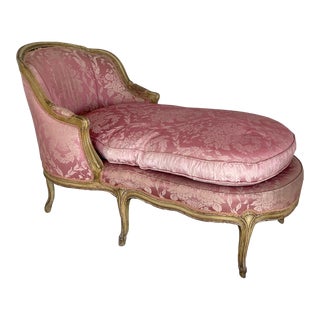 1940s French Vintage Louis XV Chaise For Sale
