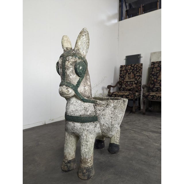 Cement Donkey Garden Decoration For Sale - Image 4 of 10