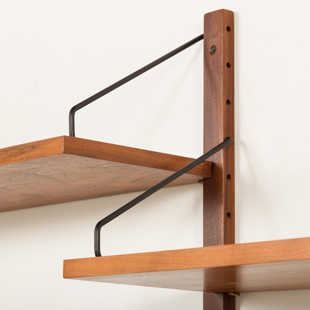 Shelving Unit with Desk in Walnut by Poul Cadovius for Cado, 1960s For Sale - Image 12 of 16