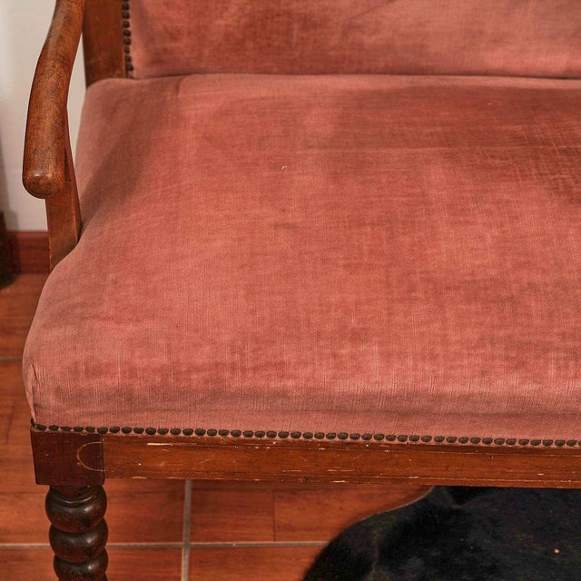 Antique Carlo X Sofa, 1800 For Sale - Image 3 of 13
