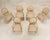 Kreiss Set of Six Kreiss Louis XVI Style Cerused Oak Dining Armchairs For Sale - Image 4 of 18
