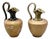 Antique Art Nouveau Stoneware Vases from Royal Doulton Lambeth, 1890s, Set of 2 For Sale
