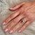 Natural Ruby Diamond Ring 6.5 14k W Gold 2.32 TCW Certified For Sale - Image 17 of 18