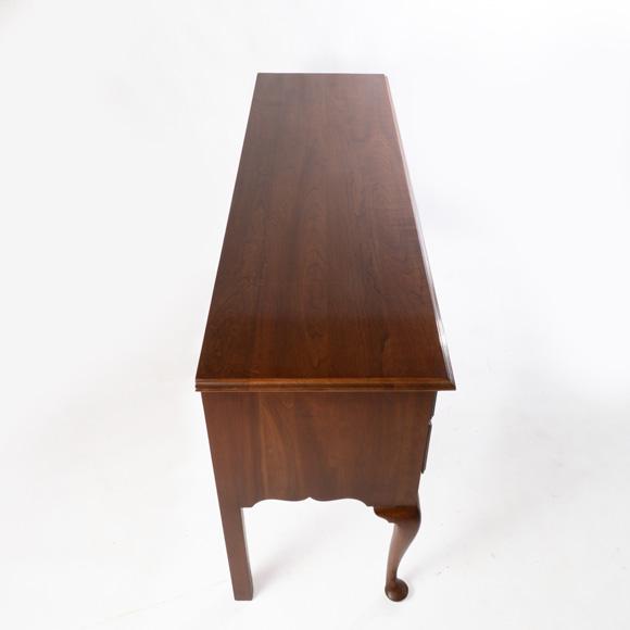 Vintage Stickley Cherry Queen Anne Style Sideboard For Sale - Image 10 of 12