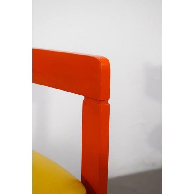 Chairs in the style of Pi Greco, Italy, 1960s, Set of 4 For Sale - Image 6 of 18