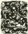 Extremely rare, original serigraph (silkscreen) after the black and white pour painting by Jackson Pollock, from the...