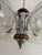 Vintage Space Age Sputnik Chandelier in Chrome-Plated Metal, Wooden Accents and Clear Ribbed Glass Shades by Emi Poljčane, Yugoslav, 1970s For Sale - Image 13 of 18