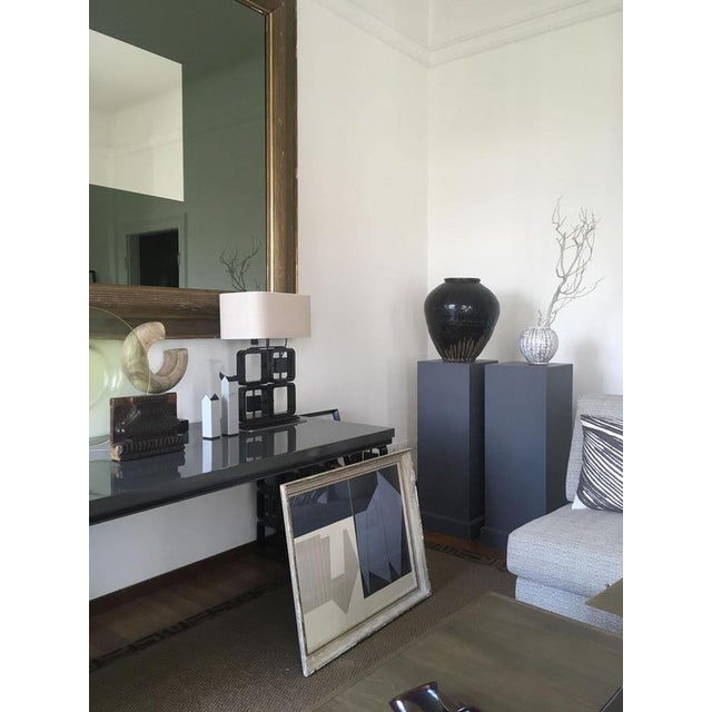 Late 18th Century Khmer Brown Glazed Terracotta Vase For Sale - Image 16 of 18