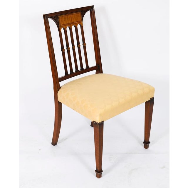 Glass Vintage 20th Century Jupe Table, Chairs, Bookcases & Chiffonier from Harrods, Set of 16 For Sale - Image 7 of 17