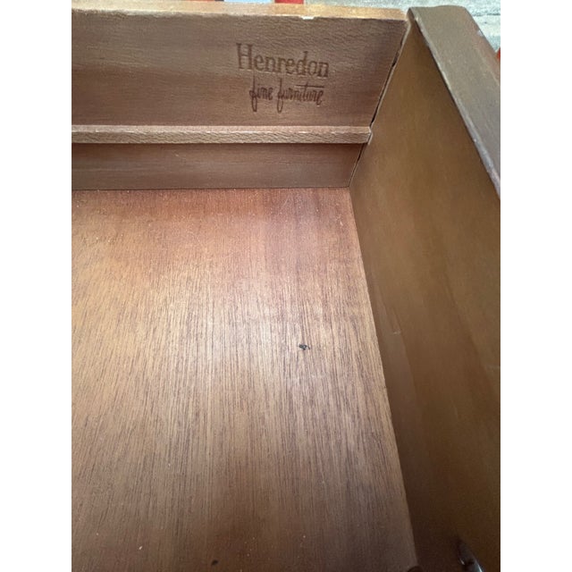 Brown 1960s Henredon Mid-Century 7 Drawer Dresser For Sale - Image 8 of 11