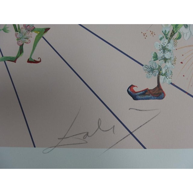 Salvador Dali, Flordali, 1981, Lithograph For Sale - Image 8 of 9