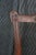 Antique Victorian Gothic Chippendale Style Carved Mahogany Chair Animal Print For Sale - Image 4 of 18