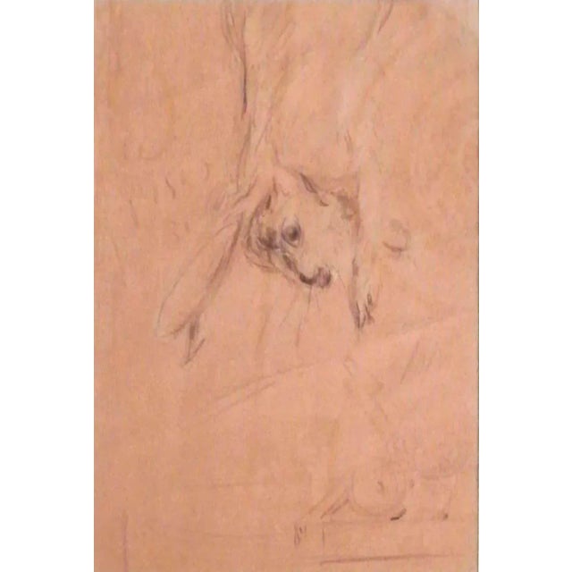 Filippo De Pisis, Drawing, 1931 For Sale - Image 3 of 5
