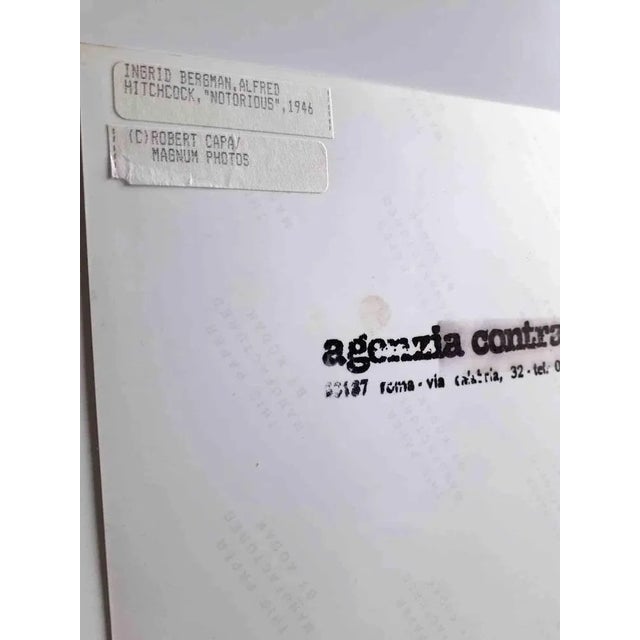 Vintage b/w photograph realized by Robert Capa in 1946. Copyright: Magnum Photos and Agenzia Contrasto. Excellent...