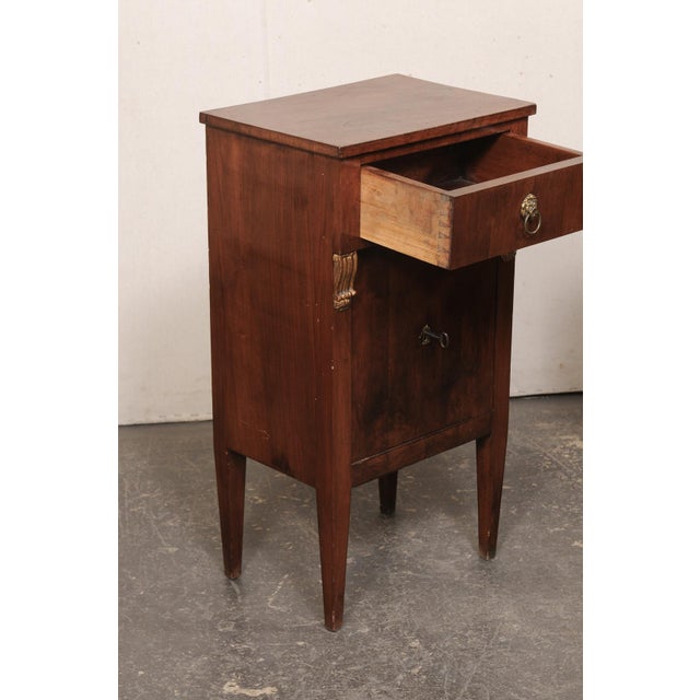 Coffee Italian Pair 19th C. Side Chests For Sale - Image 8 of 12