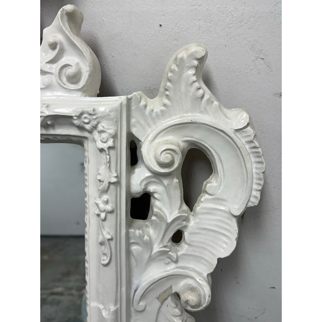 Hollywood Regency Wall Mirror, Circa 1970 For Sale - Image 4 of 14