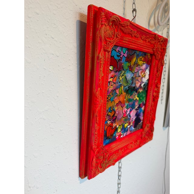 Original Abstract Painting Serg Graff "Kingdom of Pareidolia" Outsider Art Coa For Sale - Image 12 of 13