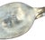 2000 - 2009 Artist-Made Rogers Silverplate Spoon Place Card Holders – Set of 6 For Sale - Image 5 of 6