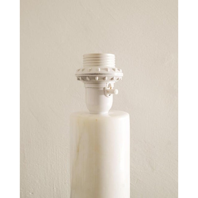 Bergboms Swedish Mid-Century B-09 Marble Table Desk Lamp by Bergboms Sweden, 1960s For Sale - Image 4 of 5