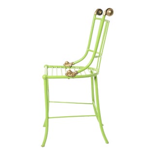 French 1930s Iron Chairs - Set of 4 For Sale