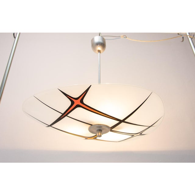 Mid-Century Space Age Pendant, Former Czechoslovakia, 1960s For Sale - Image 15 of 17