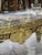 French Rococo Coffee Table With Hand-Painted Artwork Under Glass & Gilded Bronze Details For Sale - Image 11 of 11