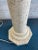 1980s Faux Stone Coral Column Style Coastal Table Lamp For Sale - Image 10 of 10