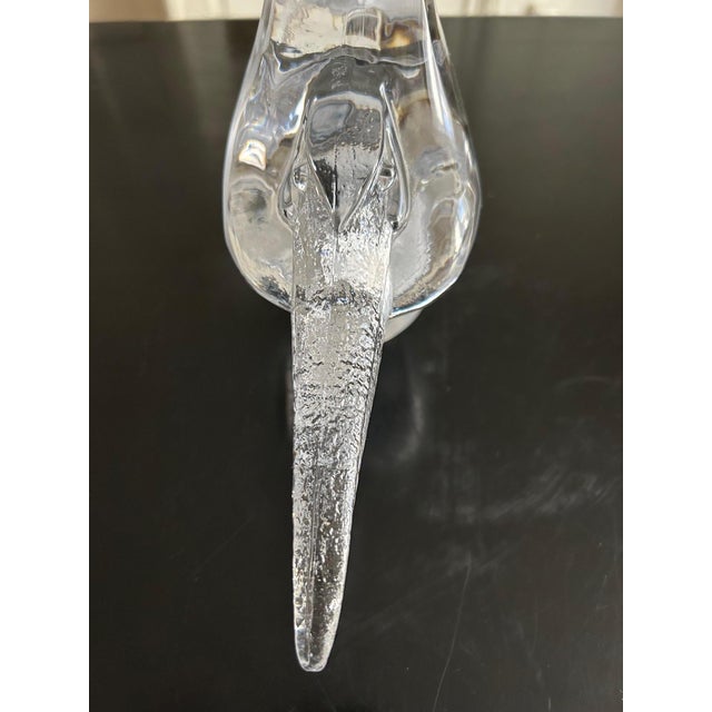 Pelican in Daum Glass by Jean Daum for Daum For Sale - Image 9 of 14