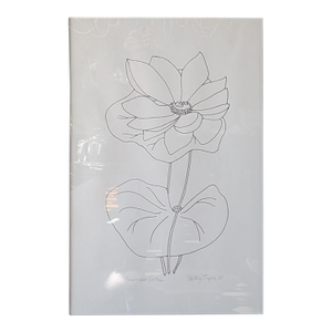 Betsy Tryon Framed Botanical, DTD 1978 (Sold Individually)