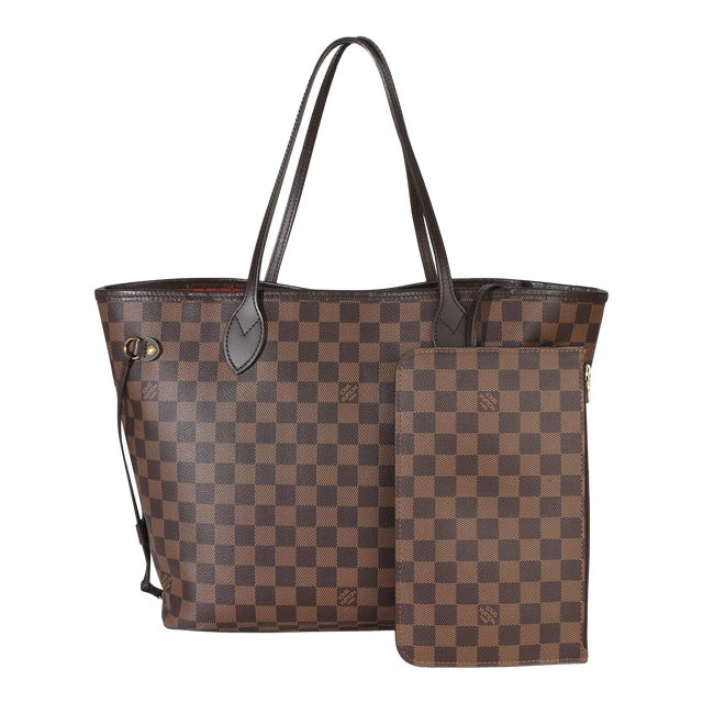 Damier Ebene Canvas Neverfull MM For Sale