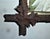 Adirondack mountains maple leaf tramp art wood frame. Rare sight size 21.12" X 8.5", external size 26.5" x 14". Framed...
