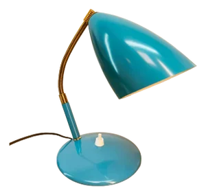Blue Adjustable Table Lamp