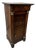 Empire Walnut Bedside Table For Sale