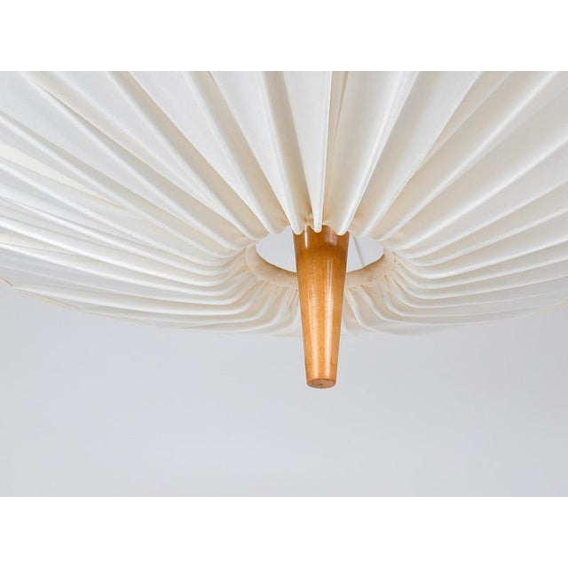 Gold Mid-Century Dorn Uplight Flush Mount attributed to J. T. Kalmar for Kalmar, 1950s For Sale - Image 8 of 18