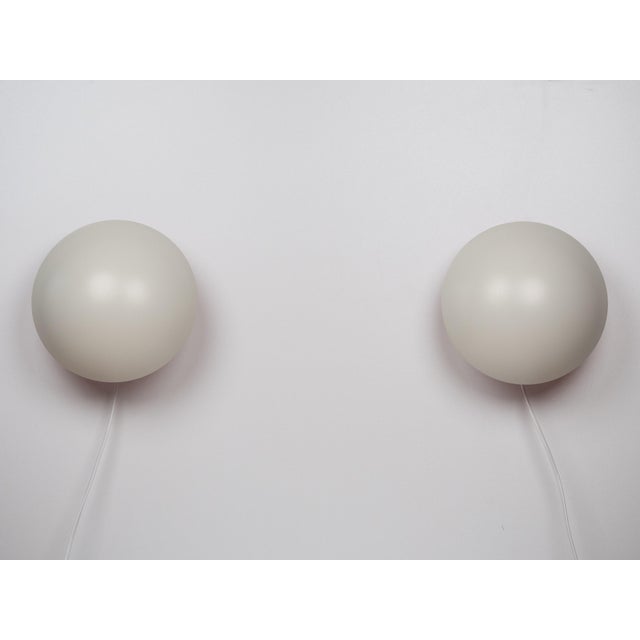 Louis Poulsen Vintage Danish PH Hat Wall Lamps by Poul Henningsen for Louis Poulsen, 1961, Set of 2 For Sale - Image 4 of 10