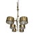 Sputnik Chandelier in Metal Gold from Simoeng For Sale - Image 14 of 14