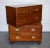 Antique Satinwood Military Campaign Chest of Drawers, 1800s For Sale - Image 6 of 18