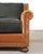 Ralph Lauren Italian Aran Isles Leather Mahogany Club Chair For Sale - Image 16 of 18