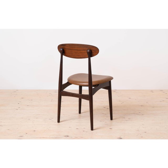 Mid-Century Modern Round Dining Table and No. 125B Chairs by Fredrik A. Kayser, 1960s, Set of 5 For Sale - Image 10 of 18