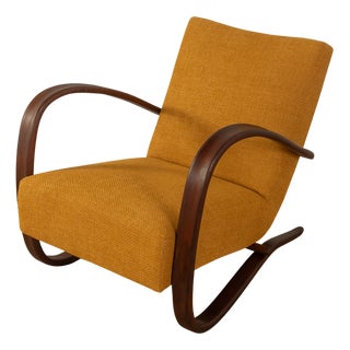 H-269 Lounge Chair by Jindrich Halabala, 1930s For Sale