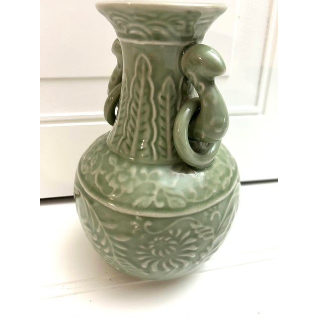 Asian 1980s Green Celadon Asian by Sadek For Sale - Image 3 of 7